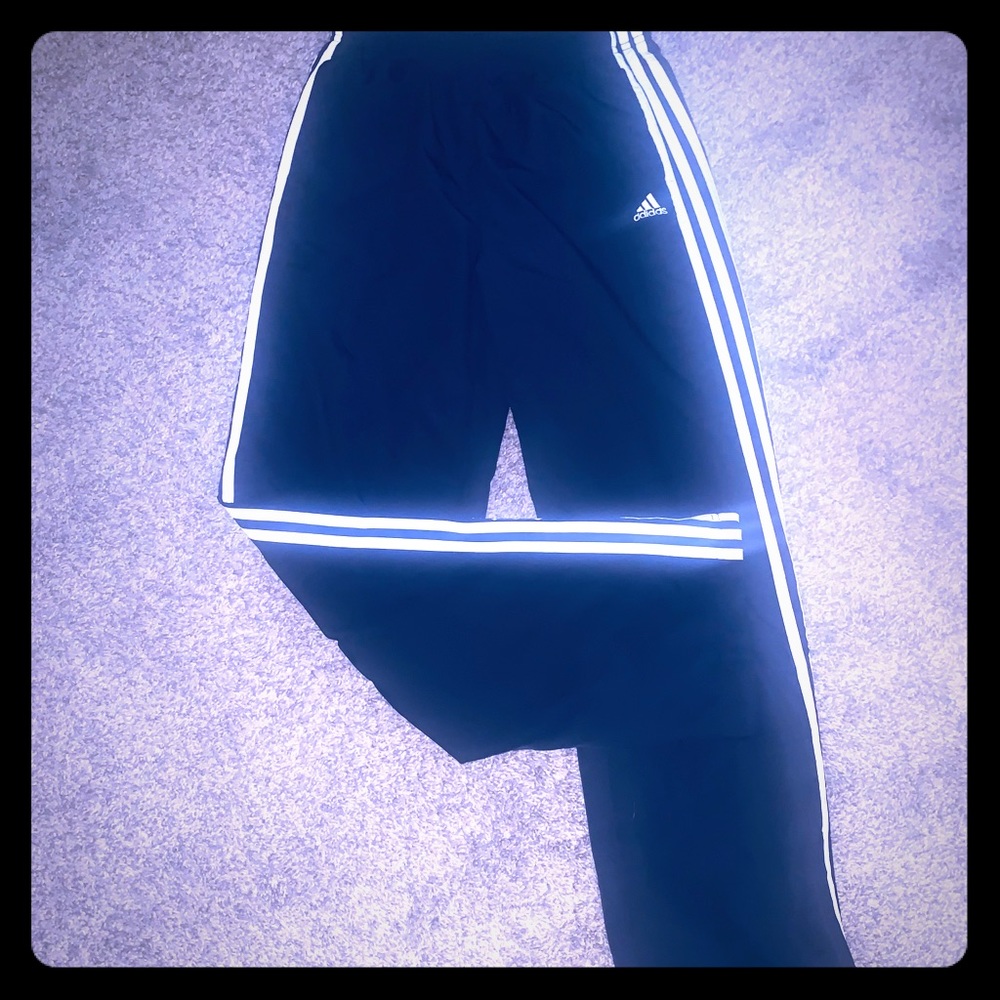 Adidas swishy pants